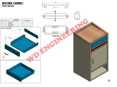 Quick design of sheet metal design using Autodesk Inventor
