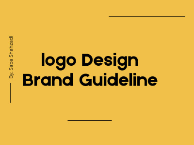 Modern Brand Style Guide/ Identity Design and Branding