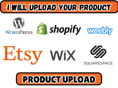 Best product upload to your Shopify store, Squarespace or Woocommerce