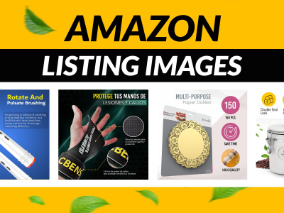 Amazon listing images and infographic design of your product