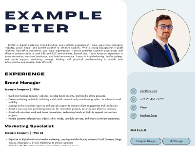 A Custom-Made, ATS friendly CV that highlights you and makes an impact