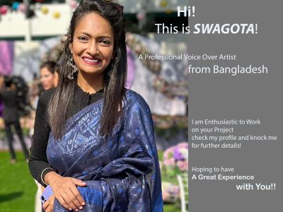 High-Quality, Well-Pronounced, Professional, Bengali Female-Voice Over Work