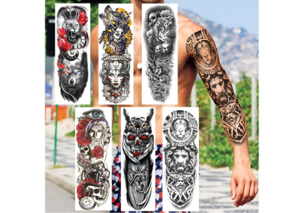 Custom Tattoo design Floral Tattoo Sleeve Design Realistic Tattoo Artist