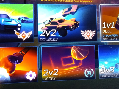 A rocket league teamate