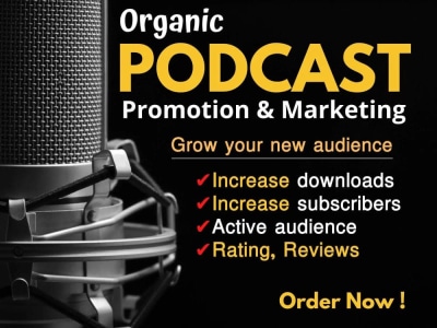 An Organic growth Podcast Promotion Service