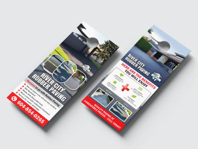 Professional flyer design, Brochures, post card design and door hangers