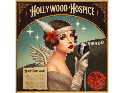 Retro vintage movie poster, film poster, flyer, album cover