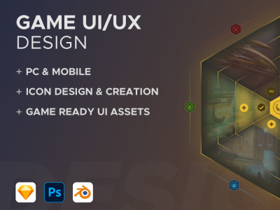 Professional Game UI/UX Design