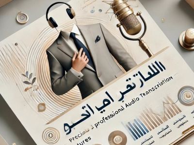 "Arabic Audio Transcription | Accurate & Fast | Timestamps & Proofreading"