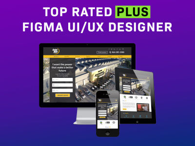 Website Landing Page UI UX design in Figma | App U