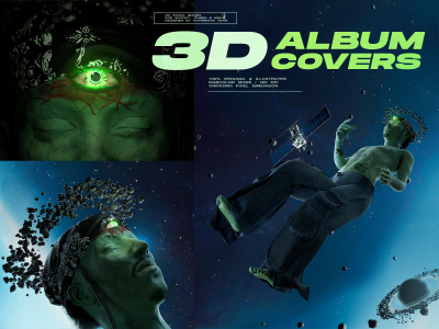A 3D cover art, animation and idea development