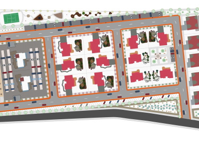 Land Subdivision, Planning in AutoCAD 2d and 3d view Realtime Landscaping
