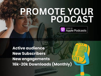 Podcast Promotion & Marketing Service to Boost Your Audience