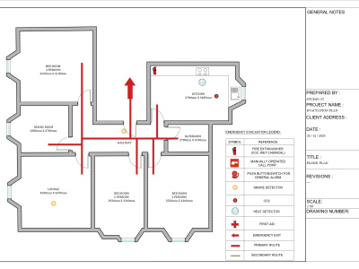 Emergency Plans | Fire Escape Plans | Rescue Plans
