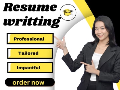 A professional cv resume maker update build design cover letter revamp