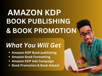 Amazon KDP Book Publishing And Book Promotion