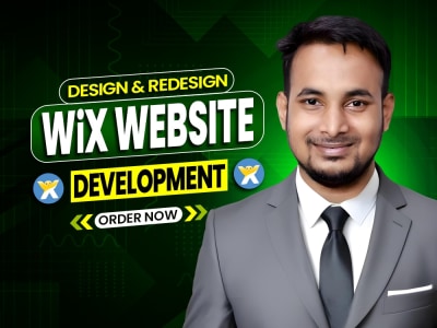 Design, redesign, wix website and online store