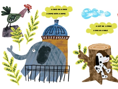 Children's storybook illustrations and children's book illustration