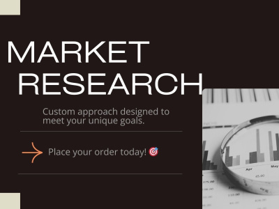 Market Research Report, Survey Designs, Business Plan, Pitch Deck