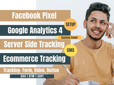 Google Analytics 4, Meta Pixel, GA4 Ecommerce Tracking, Conversion API, UTM