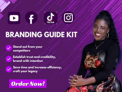 Personal brand style guide design