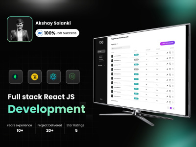 Full Stack Web & Mobile App Development (React.js + React Native)