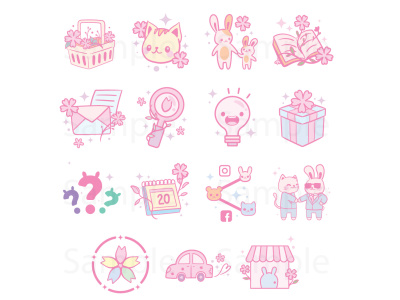 2D Cute Vector Art for 2D Game, Icons, Clothing, Prints