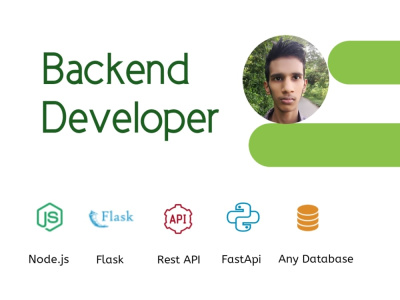 I will develop Your Backend Server | Node.js, Flask, FastApi | Upwork