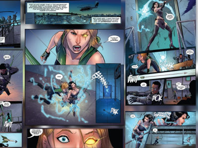 Comic book, comic page, comic book illustration, graphic novel, comic strip