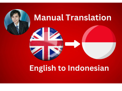 English translate to native Indonesian