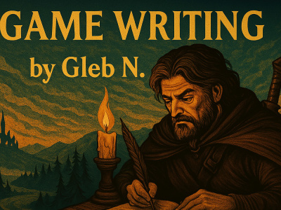 I will write immersive story content for games, from lore to dialogue