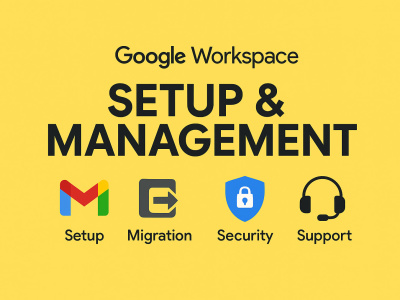 Google Workspace Setup, Management & Optimization
