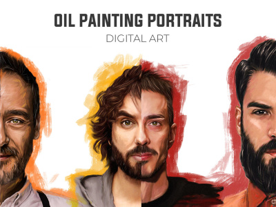 A realistic or abstract digital portrait!
