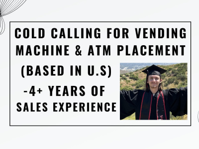 A vending machine locator for vending machine placement