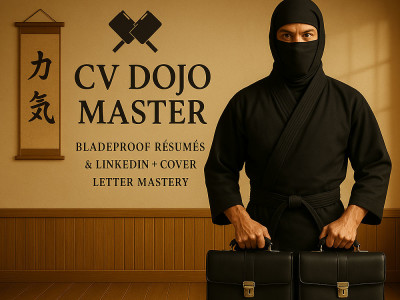 A Ninja Scroll Type CV | ATS Optimized + Cover Letter 🥋