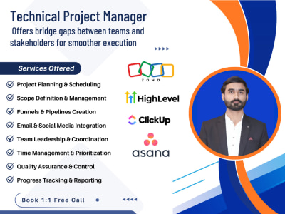 End-to-End Technical Project Manager for A-Z Project Management Services