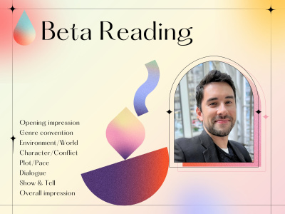 Beta reading services for your writing plus a thorough report.