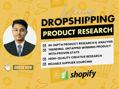 Shopify Winning Product Research for Dropshipping