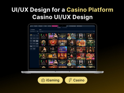 UI/UX design for a casino platform | Casino UI/UX design | Upwork