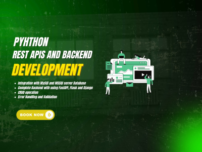 Rest apis using python fast API flask with sql database and mssql ...