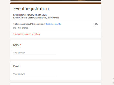 Auto an Email after Google Form Submit