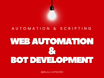 Web Automation & Bot Development service | Upwork