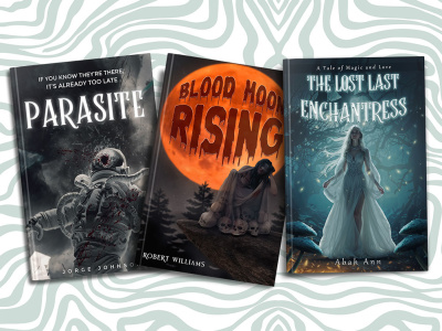 Fantasy book cover, kinde cover and book cover design