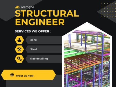 Provide structural engineering design and drawings