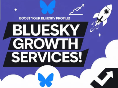 Bluesky Organic Followers Growth Promotion