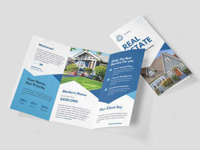 Professional real estate flyer or brochure design