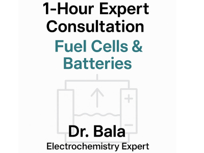 1-Hour Expert Consultation: Fuel Cells, Solid-State or Na-ion Battery R&D