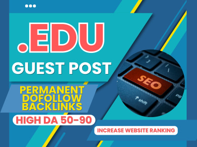 Website SEO with high authority guest post backlinks