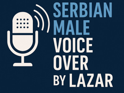 Serbian Male Voice Over for Commercials and Youtube