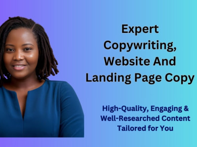 Website & Landing Page Copywriting That Converts